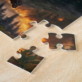 フクロウジグソーパズル ジグソーパズル (側面)