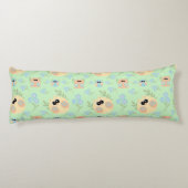 フクロウズパターン ボディピロー (裏面)