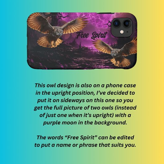 フクロウテーマ Case-Mate iPhoneケース