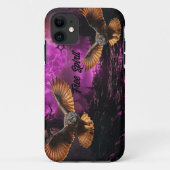 フクロウテーマ Case-Mate iPhoneケース (裏面)
