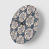 フクロウデザインのホームデコール時計 ラウンド壁時計 (傾斜)