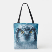 フクロウトートカバー トートバッグ (裏面)