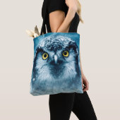 フクロウトートカバー トートバッグ (クローズアップ)