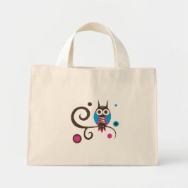 フクロウトート ミニトートバッグ