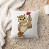 フクロウバラ クッション (ブランケット)