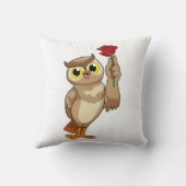 フクロウバラ クッション (裏面)