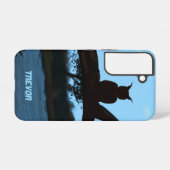 フクロウパーソナライズされたの電話ケース SAMSUNG GALAXYケース (裏面横)