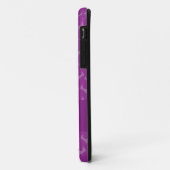 フクロウパーソナライズされたムパープルこうもり Case-Mate iPhoneケース (裏面/左)