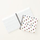 フクロウパーティー – パターン ノートブック (内部)