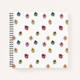 フクロウパーティー – パターン ノートブック