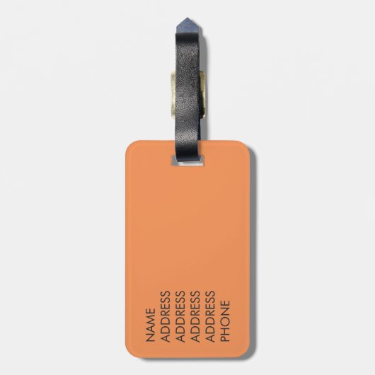 フクロウヒ ラゲッジタグ (裏面縦)