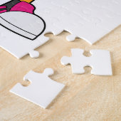 フクロウフィットネスダンベル ジグソーパズル (側面)