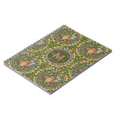 フクロウフォークグリーン ノートブック (左側)