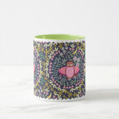 フクロウフォークネイビー マグカップ (中央)