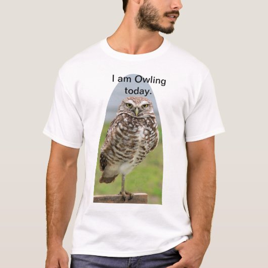 フクロウフクロウOwling Tee Tシャツ (正面)