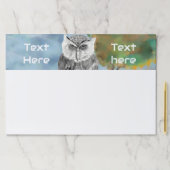 フクロウプリント ペーパーパッド (インサイチュ)