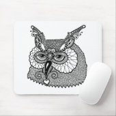 フクロウヘッドZendoodle マウスパッド (マウス)