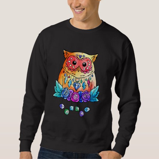 フクロウボホシック スウェットシャツ (正面)