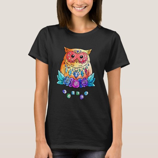 フクロウボホシック Tシャツ (正面)