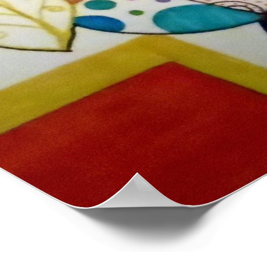 フクロウポスター ポスター (角)