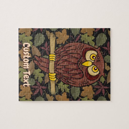 フクロウマンジグソーパズル ジグソーパズル (横)