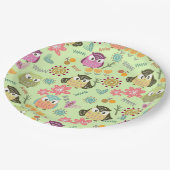 フクロウライム ペーパープレート (アングル)