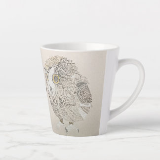 フクロウラテマグカップ カフェラテマグ