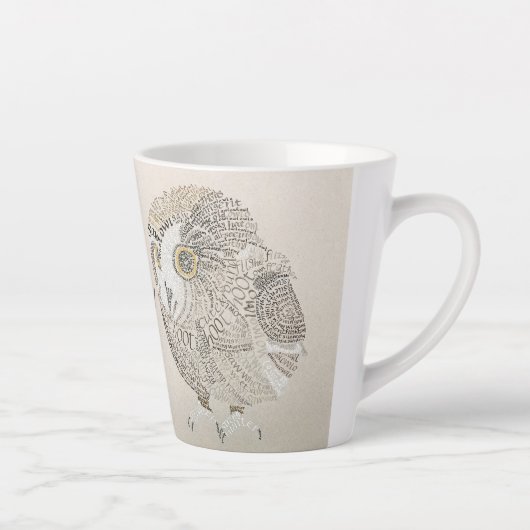 フクロウラテマグカップ カフェラテマグ (右)