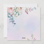 フクロウラブユーフォーエバーグホリデーカード シーズンカード (裏面)