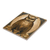 フクロウレトロアールデコ タイル (側面)