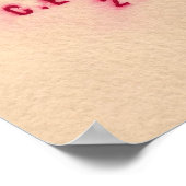 フクロウロシアのタトゥーデザイン ポスター (角)