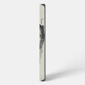 フクロウヴィンテージ iPhoneケース (左側面)