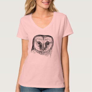 フクロウヴィンテージ Tシャツ