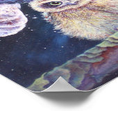 フクロウ一家。 ポスター (角)