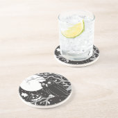 フクロウ不気味ハロウィーンコースター コースター (側面)