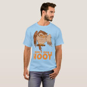 フクロウ与えが無い Tシャツ (正面フル)