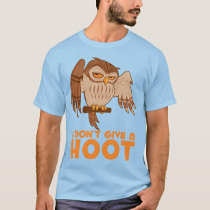 フクロウ与えが無い Tシャツ