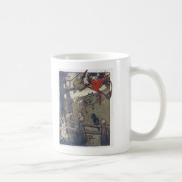 フクロウ与えAパーティー コーヒーマグカップ