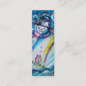 フクロウ付雪だるま スキニー名刺 (裏面)