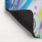 フクロウ付雪だるま マウスパッド (コーナー)