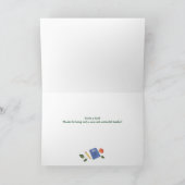 フクロウ先生鑑賞 カード (内部)