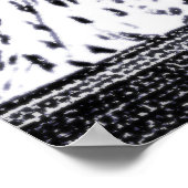 フクロウ写真 ポスター (角)