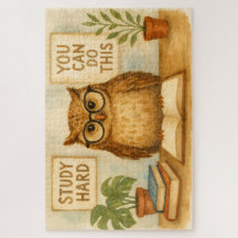 フクロウ勉強場