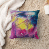 フクロウ及びバイオリン付きピエロ クッション (ブランケット)