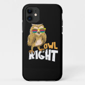 フクロウ右 Case-Mate iPhoneケース (裏面)