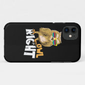 フクロウ右 Case-Mate iPhoneケース (裏面(横))