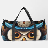 フクロウ名 ダッフルバッグ (正面)