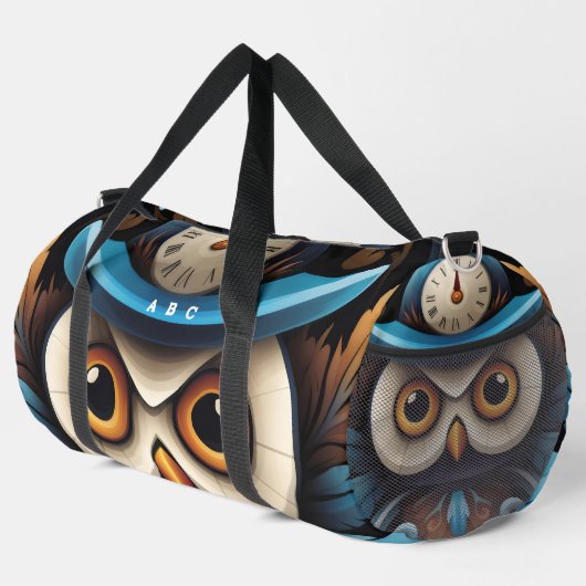 フクロウ名 ダッフルバッグ (右コーナー)