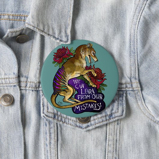 フクロウ学マ 缶バッジ (インサイチュ)