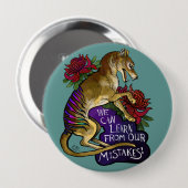 フクロウ学マ 缶バッジ (正面&裏面)